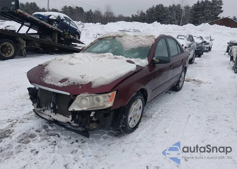 2009 Hyundai Sonata Gls from USA, damaged, VIN 5NPET46C29H410465
